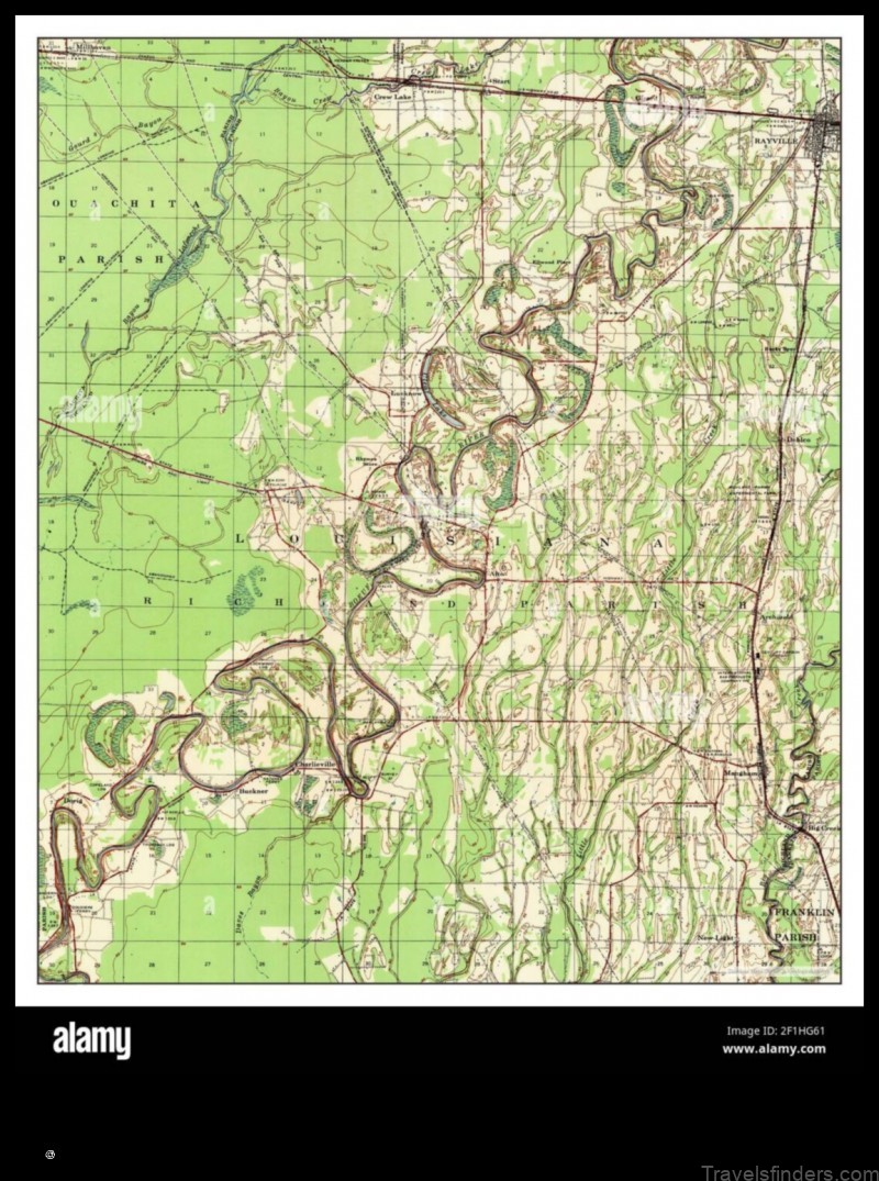 explore the map of alto united states