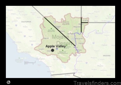 Map of Apple Valley United States