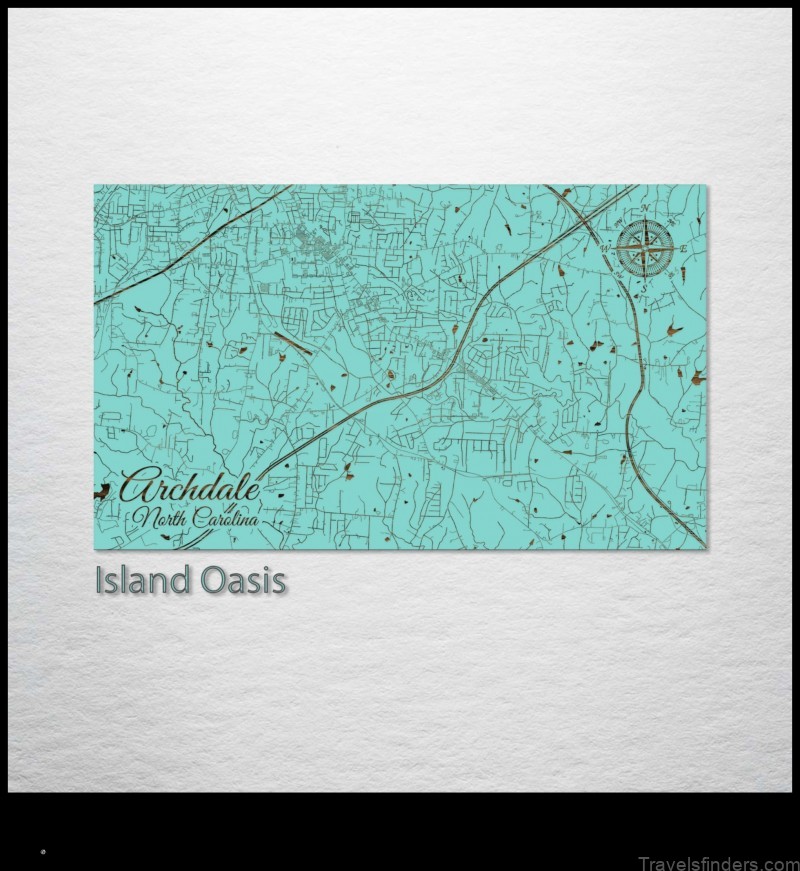 Map of Archdale United States