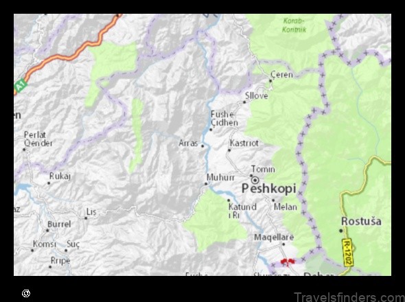 explore the map of arras albania with this detailed guide