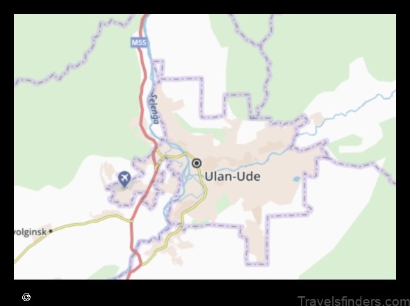 explore the map of arshan russian federation