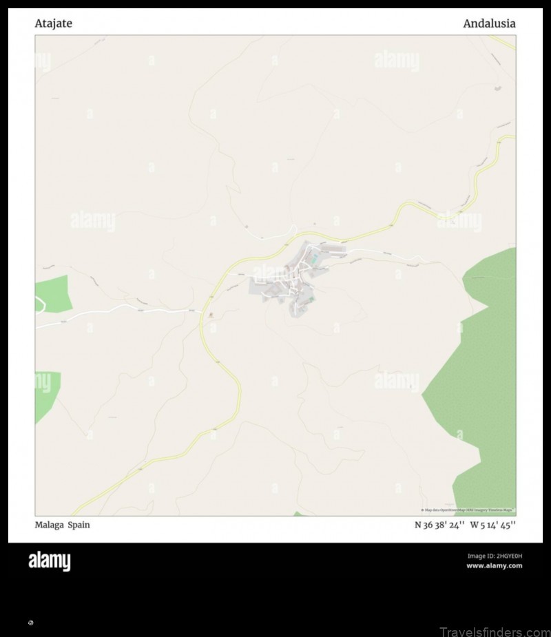 Map of Atajate Spain