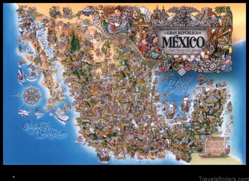 Map of Atzala Mexico