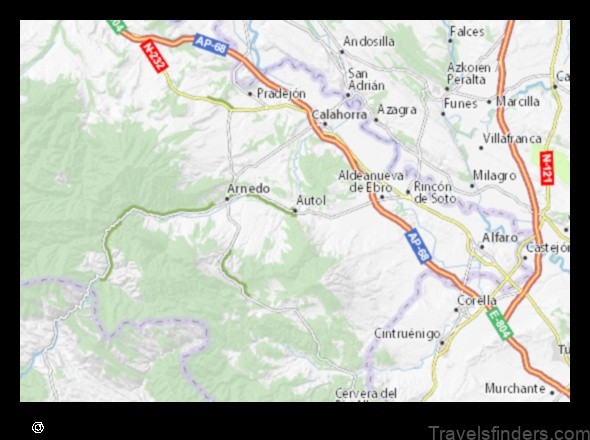 Map of Autol Spain