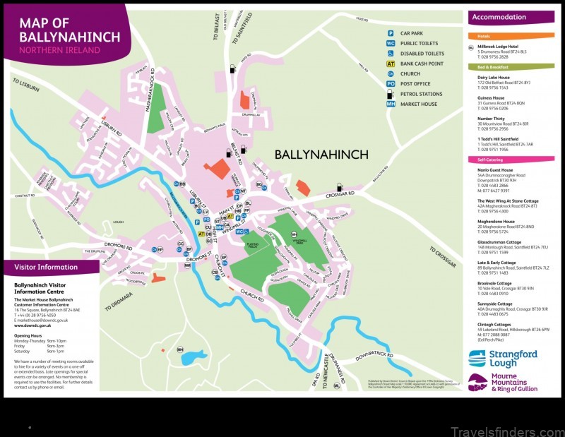 explore the map of ballynahinch united kingdom with this handy guide