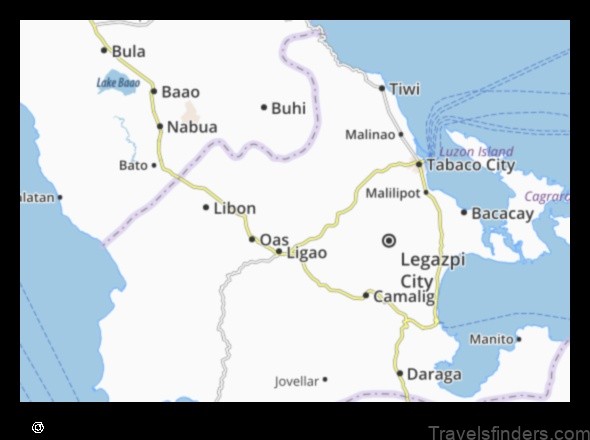 Map of Balogo Philippines