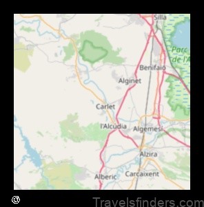 Map of Beneixida Spain