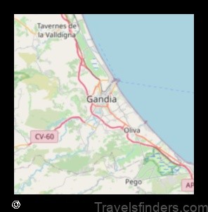 Map of Beneixida Spain