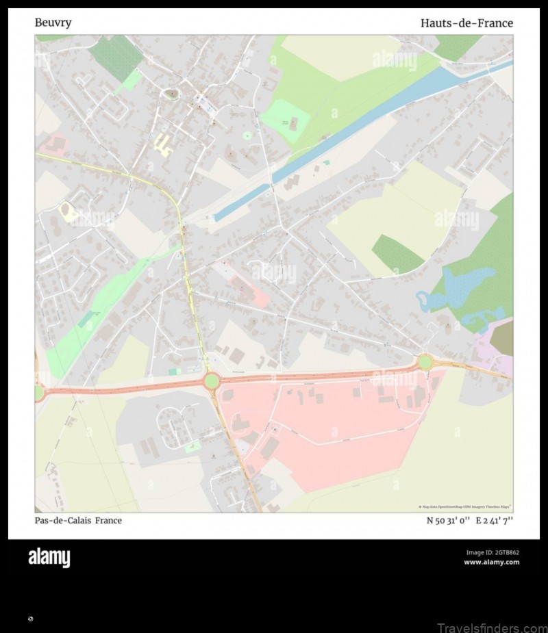explore the map of beuvry france with this handy guide