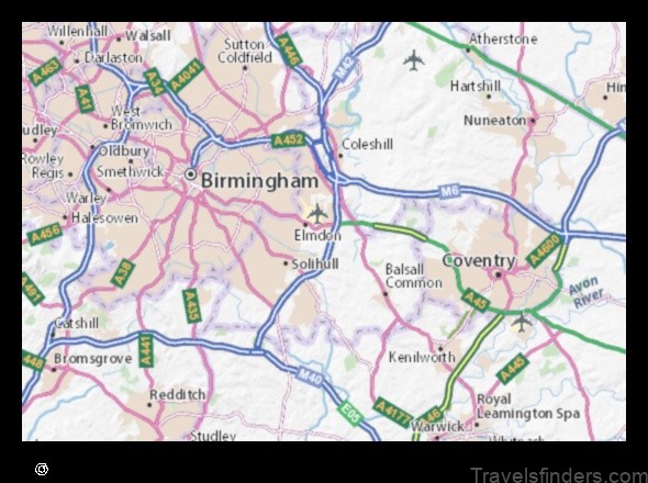 explore the map of bickenhill united kingdom