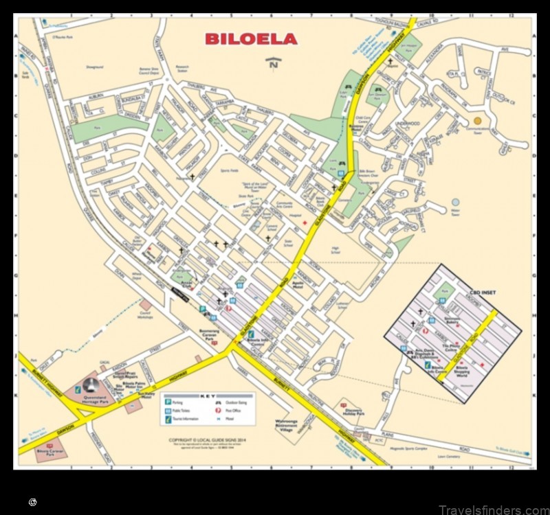 explore the map of biloela australia with this handy guide