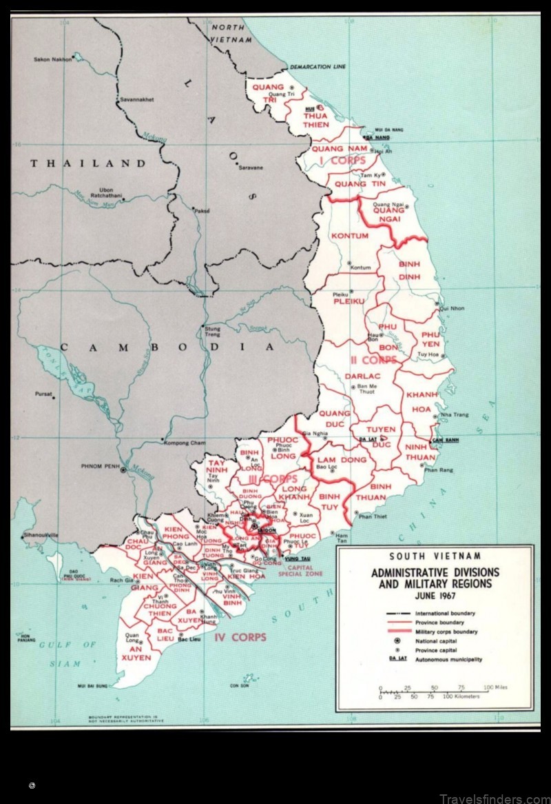 explore the map of binh long vietnam