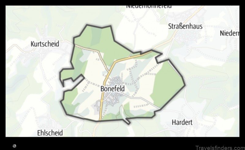 Map of Bonefeld Germany