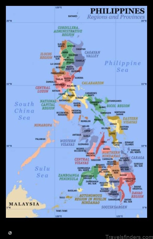 Map of Borbon Philippines