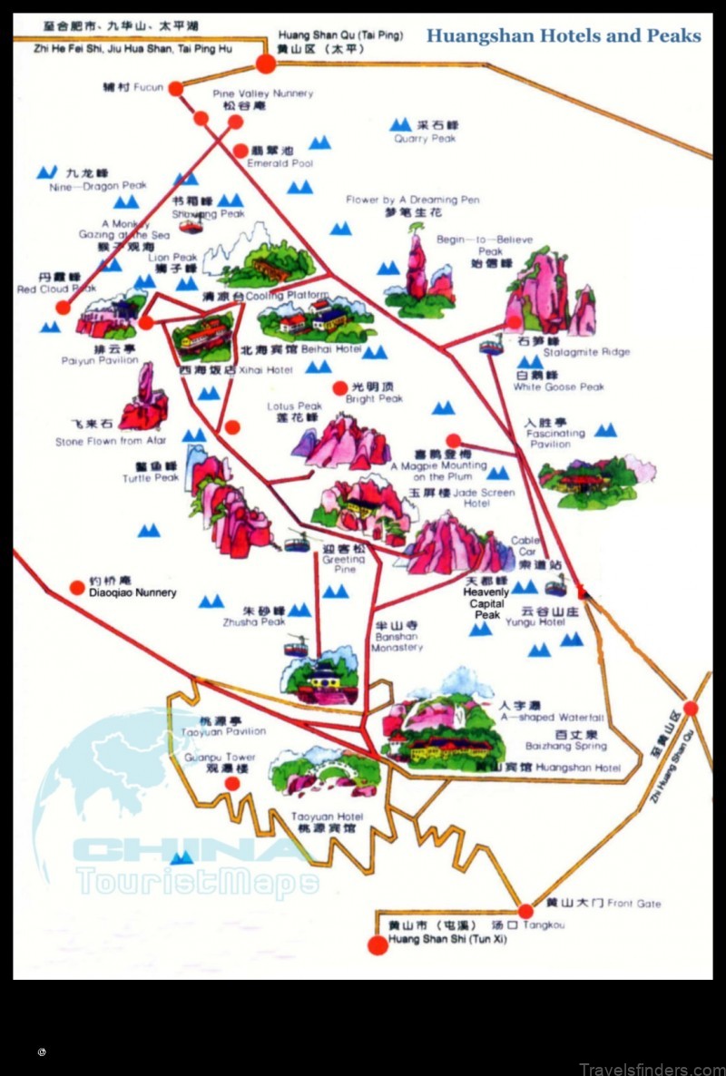 explore the map of bowangshan china with this detailed guide