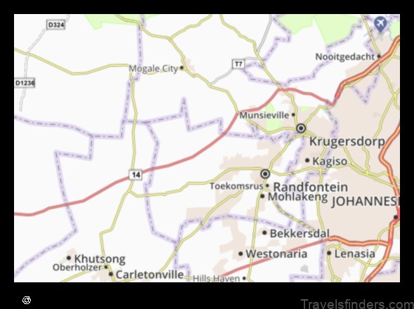 explore the map of brandvlei south africa