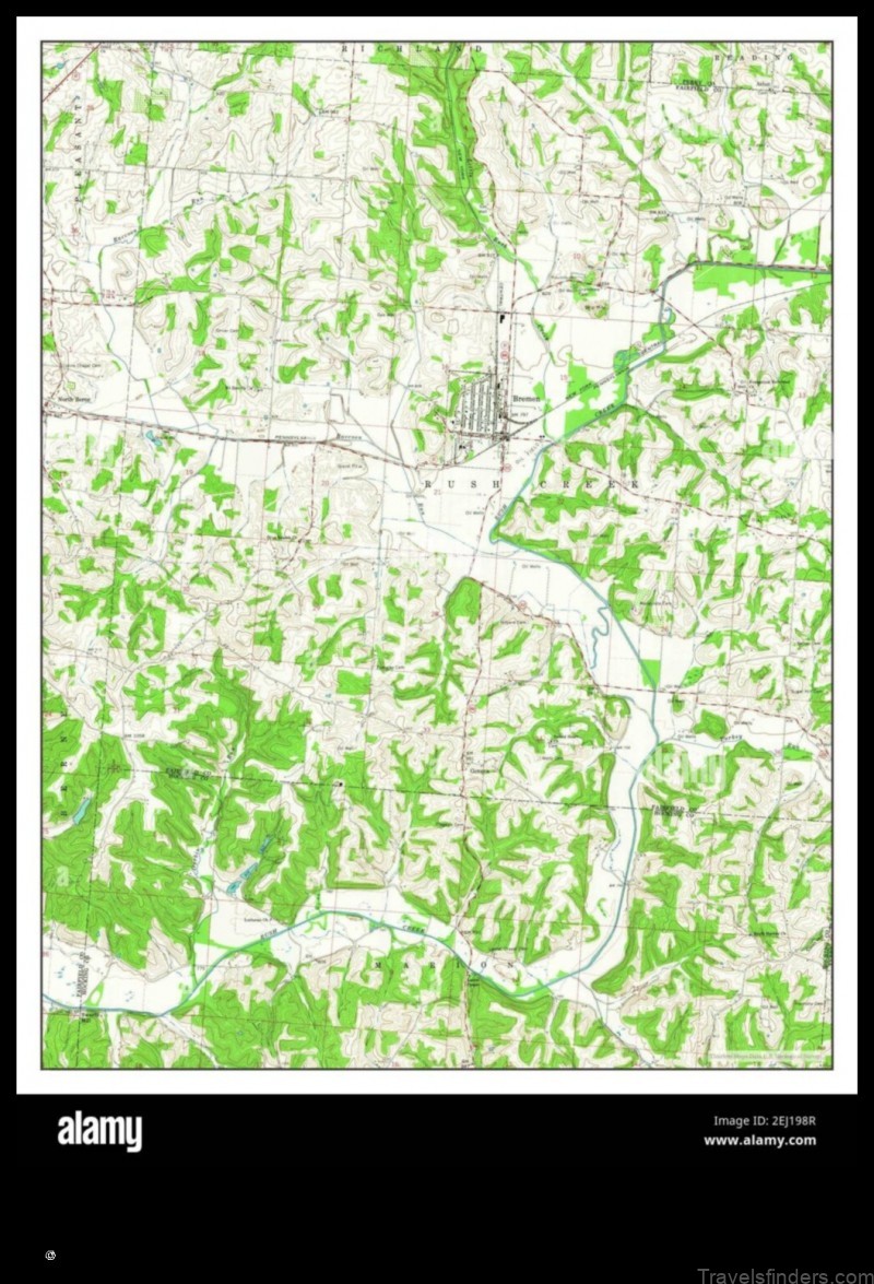 Map of Bremen United States