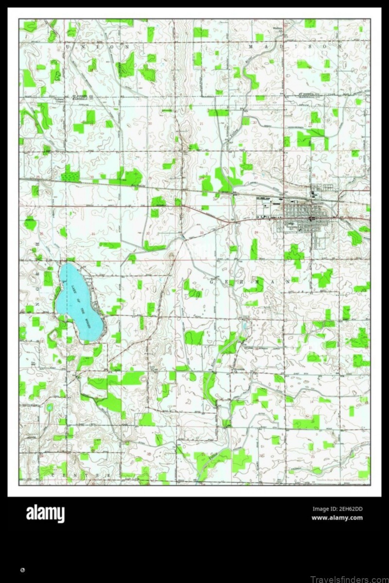 Map of Bremen United States