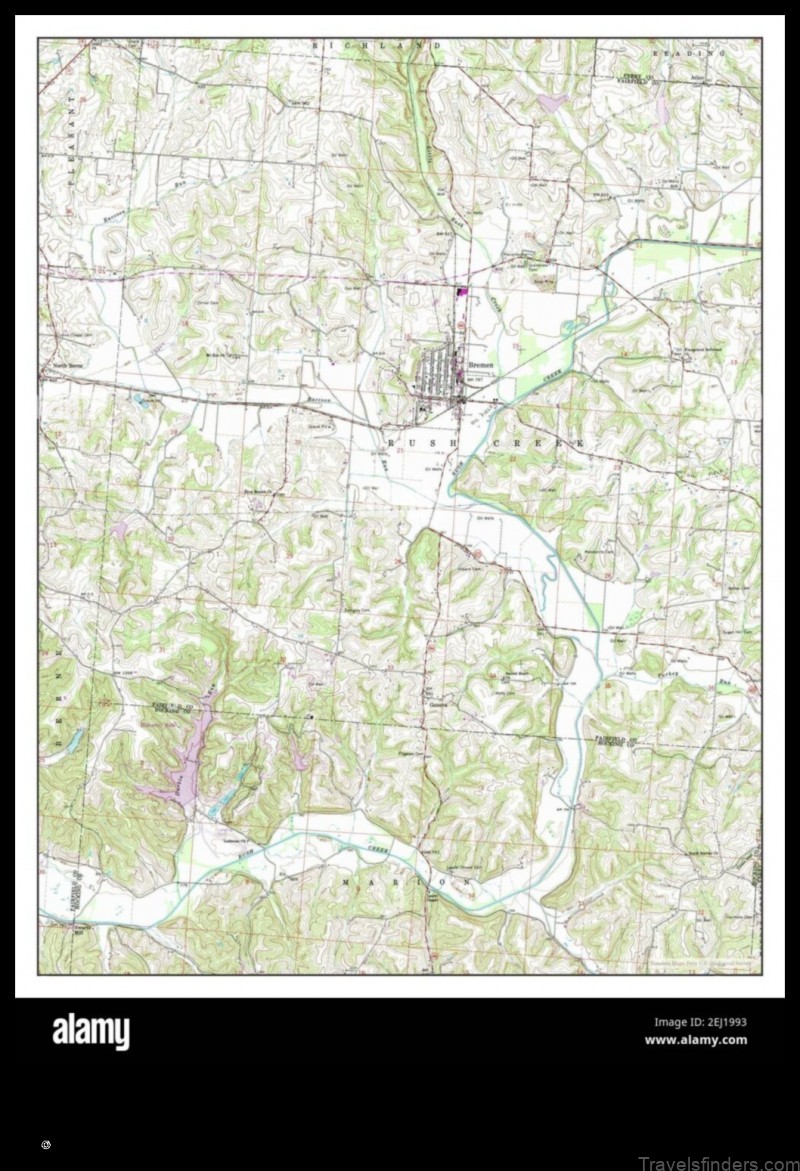 explore the map of bremen united states