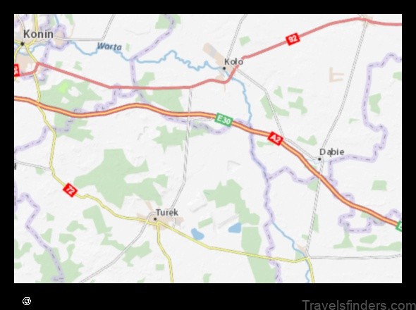 explore the map of brudzew poland