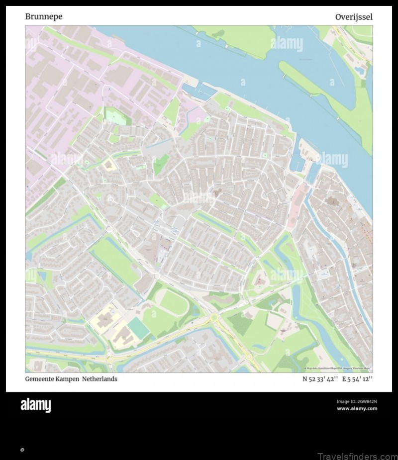 Map of Brunnepe Netherlands