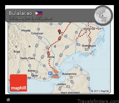 Map of Bulalacao Philippines
