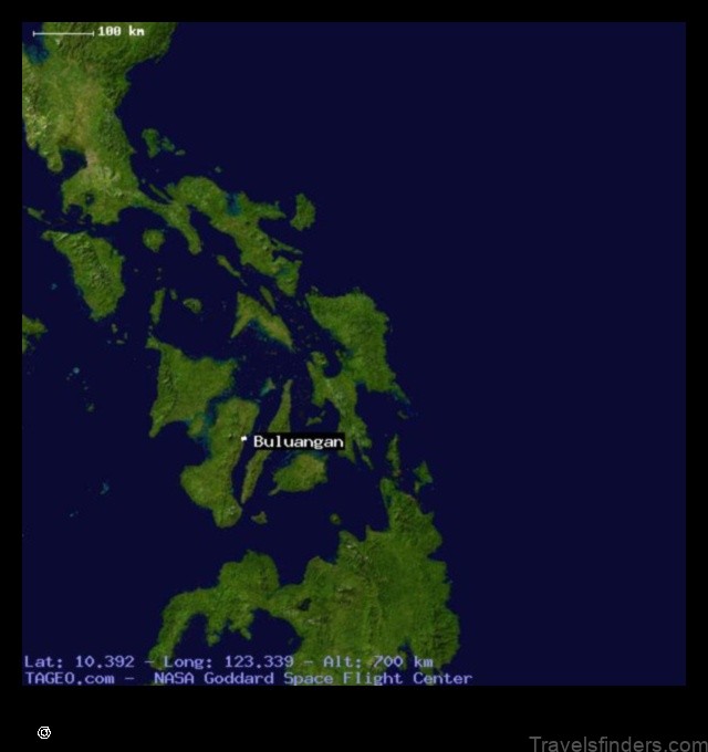 explore the map of buluangan philippines