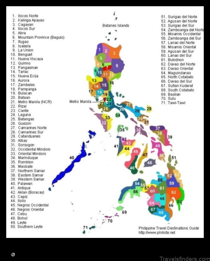 explore the map of caburan philippines a guide to the provinces top attractions