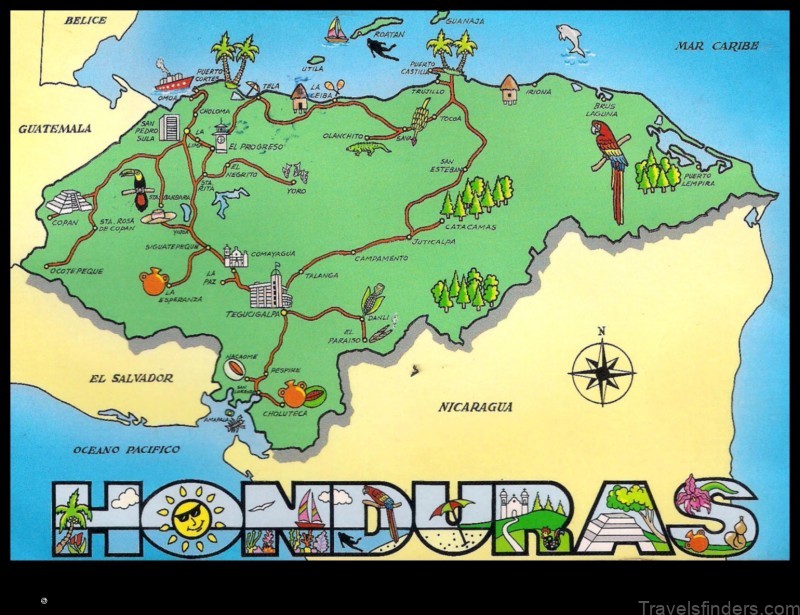 explore the map of callejones honduras and discover its hidden treasures