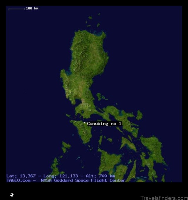 Map of Canubing No 2 Philippines