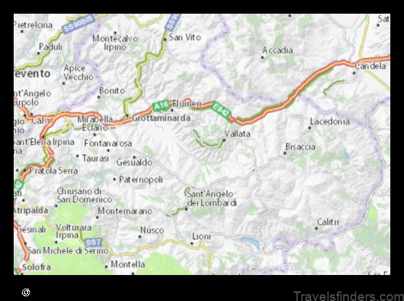 explore the map of carife italy with this handy guide