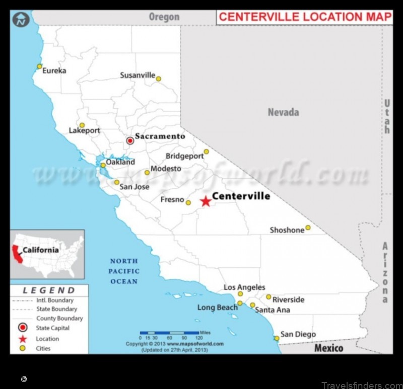 explore the map of centerville united states