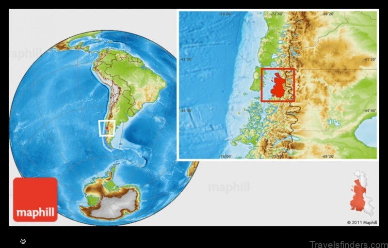explore the map of chaiten chile and discover its natural beauty
