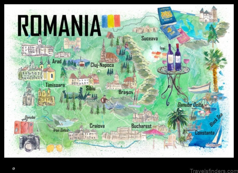 Map of Ciochina Romania