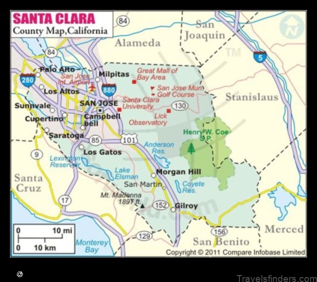 explore the map of clara city united states