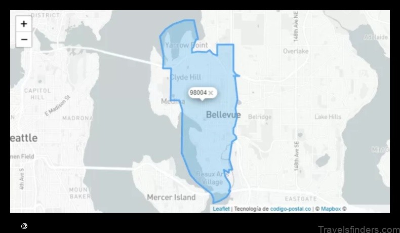 Map of Clyde Hill United States