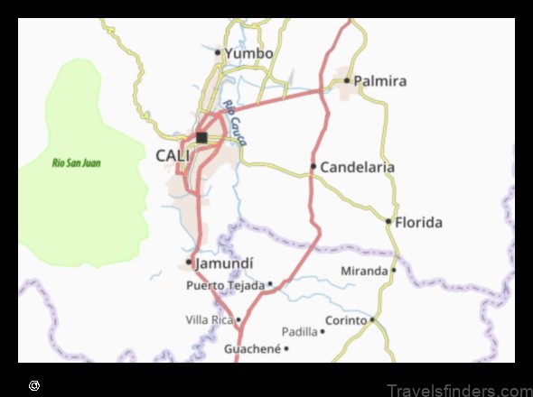 Map of Corozal Colombia