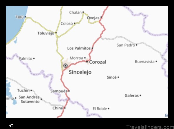 explore the map of corozal colombia