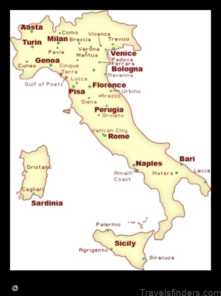 Map of Costaroni Italy