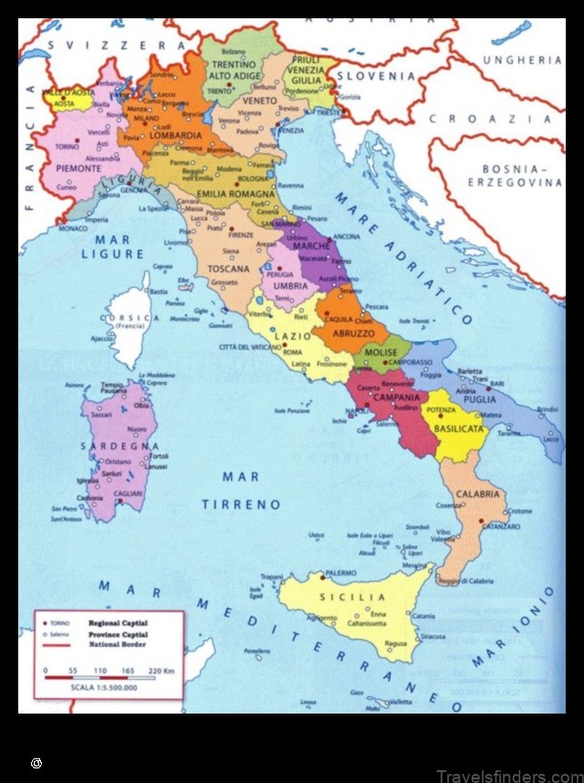 Map of Costaroni Italy