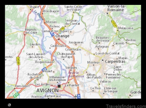 explore the map of courthezon france with this handy guide