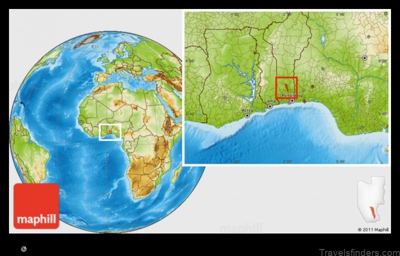 explore the map of cove benin with this detailed guide