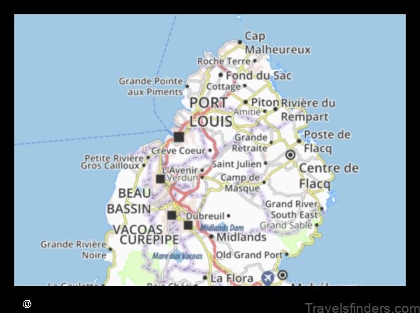 explore the map of creve coeur mauritius with our interactive guide