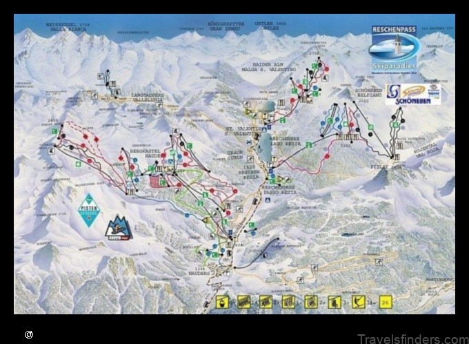 explore the map of curon venosta italy with this handy guide