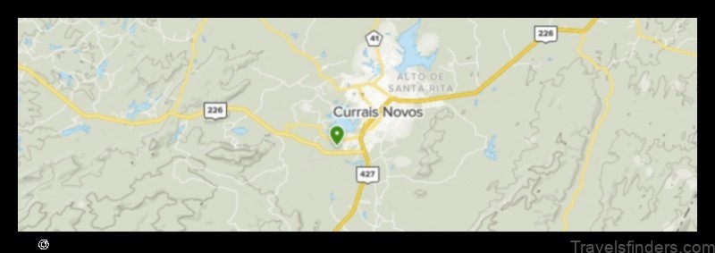 explore the map of currais novos brazil