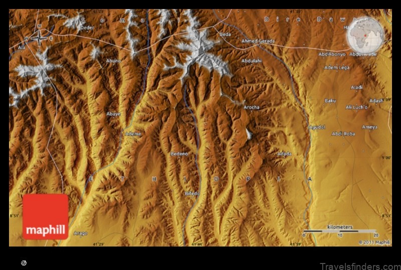 explore the map of deder ethiopia with our interactive guide