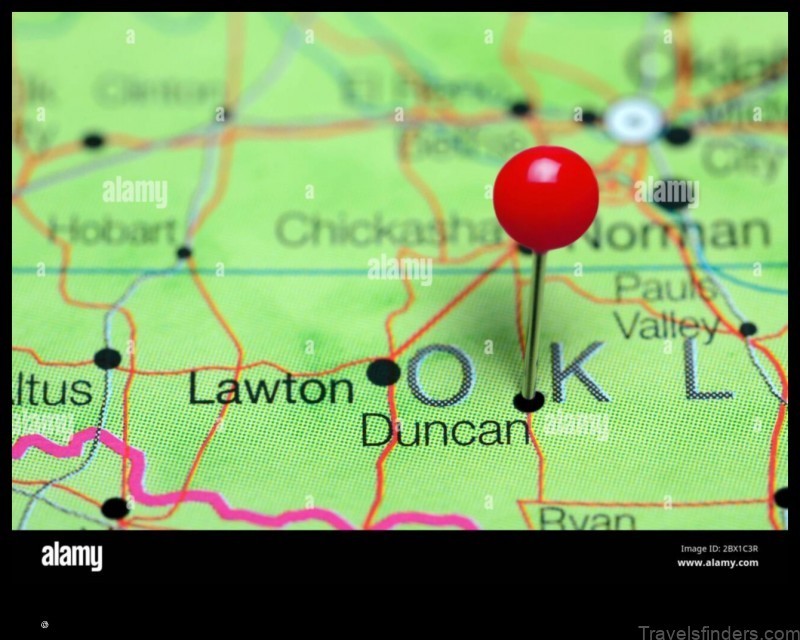 explore the map of duncan united states with this handy guide