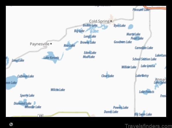 Map of Eden Valley United States