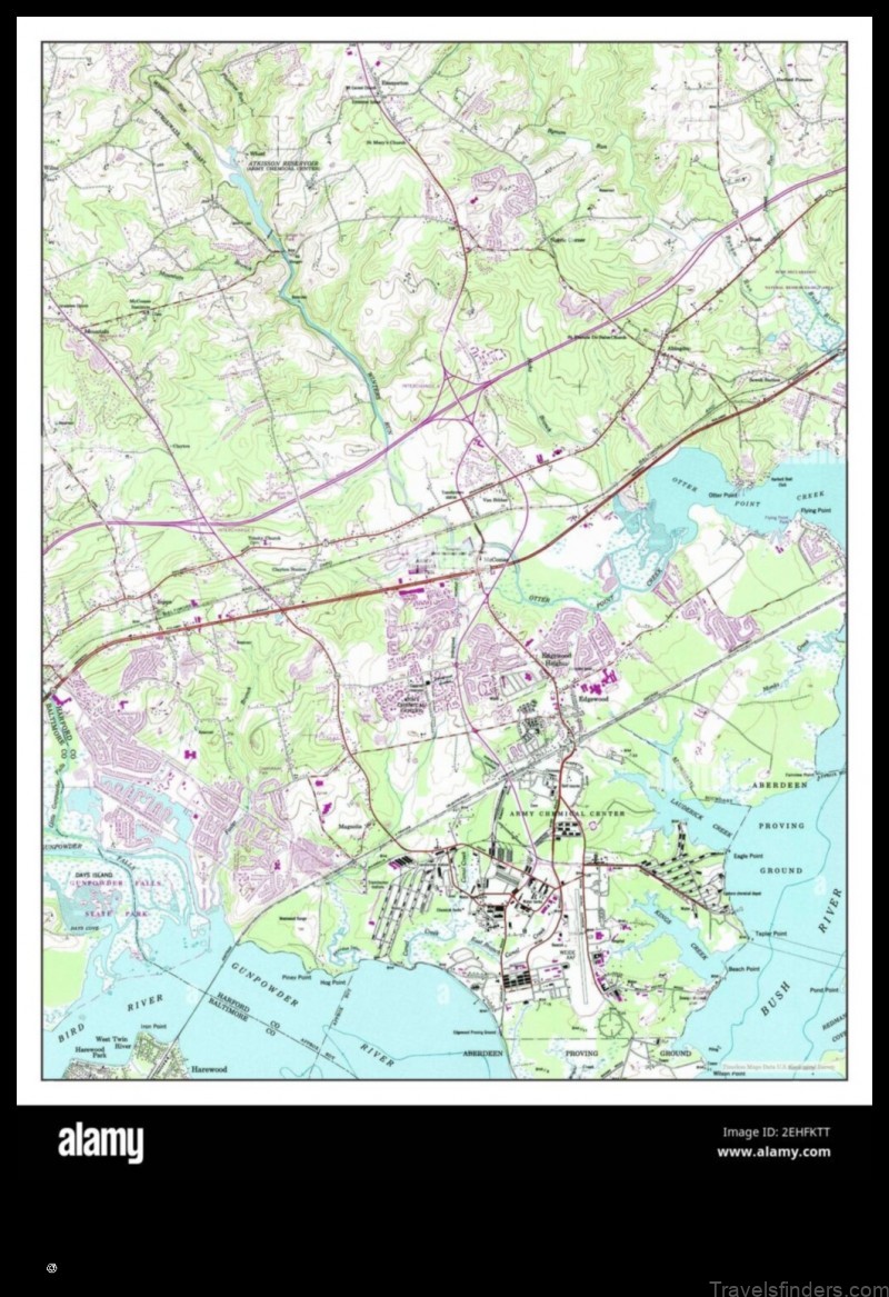 Map of Edgewood United States