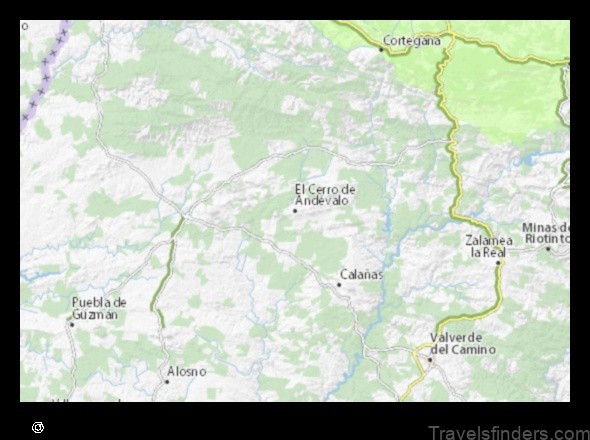 explore the map of el cerro de andevalo spain with this handy guide
